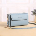 Wholesale Women Casual Clamshell Design Solid Color Large Capacity Purse - Image 7