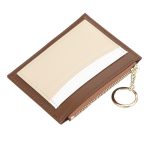 Men Multi-Card Card Holder Zipper Mini Coin Purse Stitching Pu Wallet - Image 8