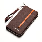 Wholesale Men Long Wallet Multi-Card Canvas Zipper Clutch Large Capacity Purse - Image 8
