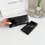 Wholesale Women Fashion Glossy Marble Multi-Slot Trousers Coin Purse - Image 11