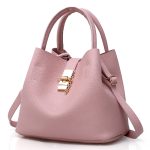 Wholesale Fashion Solid Color PU Handbag - Image 5