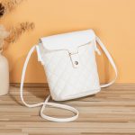 Women Fashion Casual Rhombic Embroidered Crossbody Purses - Image 8