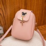 Women Fashion Solid Color Zipper Star Pendant Long Purses - Image 8