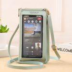 Women Fashion Touch Screen Phone Transparent Mini Purses - Image 8