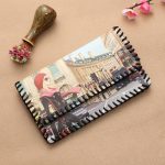 Wholesale Women Fashion Vintage Ethnic Style Cartoon Pattern Kids Print Wallet - Image 28