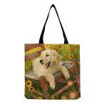 Wholesale Personalized Large-Capacity Cute Pet Dog Printing Shopping Bag - Image 53