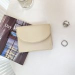 Women Simple Solid Color Flap PU Mini Wallet - Image 9