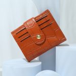 Women Fashion Crocodile Pattern Multi-Card PU Wallet - Image 9