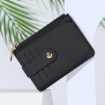 Women Fashion Simple PU Zipper Wallet - Image 9