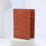 Women Fashion Simple Stone Pattern PU Wallet - Image 9