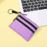 Wholesale Women Simple Solid Color Multi-Pocket Zipper Wallet - Image 9