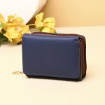 Wholesale Women Fashion Solid Color PU Mini Wallet - Image 9
