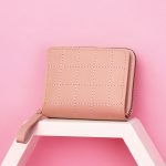 Wholesale Women Fashion Solid Color PU Zipper Mini Square Wallet - Image 8