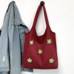 Wholesale Women Fashionable Stereo Floral Large Capacity Canvas Tote Bag - Image 8