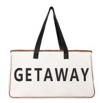 Wholesale Fashionable Large Capacity Beach Cotton Linen Canvas Tote Bag - Image 9
