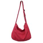 Wholesale Women Simple Solid Color Large Capacity Canvas Tote Bag - Image 9