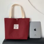 Wholesale Women Cute Bear Print Large Capacity Canvas Tote Bag - Image 9