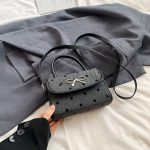 Wholesale Women Fashion Elegant Bowknot Dot Magnetic Buckle Crossbody Bag - Image 7