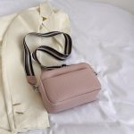 Wholesale Women Fashion Casual Solid Color Small Square Crossbody Bag - Image 8