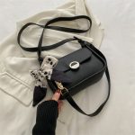 Wholesale Women Fashion Casual Solid Color Chain Small Square Crossbody Bag - Image 9