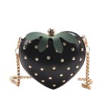 Wholesale Fashion Strawberry Heart Chain Crossbody Bag - Image 9