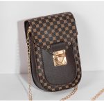 Women Fashion Flip Lock Rectangular Chain Crossbody Bag - Image 9