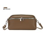 Women Casual Solid Color Pu Leather Crossbody Bag - Image 9