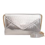Women Fashion Casual Solid Color Pu Envelope Crossbody Bag - Image 8