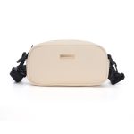 Women Fashionable Simple Solid Color Square PU Crossbody Bag - Image 8