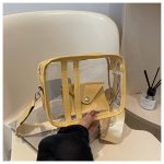 Wholesale Fashion Transparent Square Crossbody Bag - Image 9