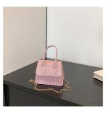 Wholesale Fashion Solid Color Chain Mini Crossbody Bag - Image 9