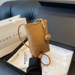 Simple Solid Color Mini Crossbody Bag - Image 9