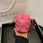 Wholesale Fashion Solid Color Chain Mini Crossbody Bag - Image 9