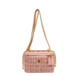 Wholesale Women Fashion Elegant Woolen Chain Zipper Crossbody Bag - Image 9