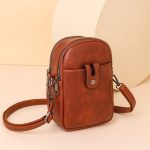 Wholesale Simple Solid Color Mini Crossbody Bag