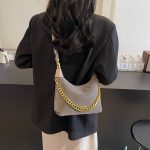 Wholesale Women Fashion Solid Color Suede Square Crossbody Bag - Image 9