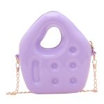 Wholesale Women Fashion Creative PVC Mini Chain Crossbody Jelly Bag - Image 9