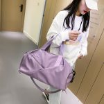 Wholesale Fashion Casual Solid Color Portable Dry And Wet Separation Fitness Travel Duffle Bags - Image 8