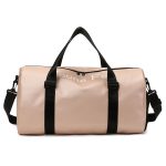 Men Leisure Sports Alphabet Large Capacity PU Duffle Bag - Image 9