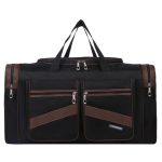 Wholesale Men Casual Sports Basic Color-Block Foldable Large Capacity Duffle Bag - Image 9