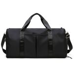 Wholesale Men Fashion Casual Athleisure Solid Color Dry Wet Separation Oxford Duffle Bags - Image 8