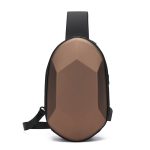 Men Casual Sports Commuter Hard Shell Chest Bag - Image 5