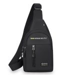 Men Fashion Casual Commuter Oxford Chest Bag - Image 9