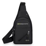 Wholesale Men Fashion Casual Commuter Oxford Chest Bag - Image 9