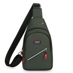 Men Fashion Casual Commuter Oxford Chest Bag - Image 9