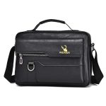 Wholesale Men Fashion Casual Retro PU Crossbody Bag - Image 11