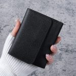 Wholesale Simple Solid Color Multi-Function Card Bag Three-Fold Wallet - Image 9