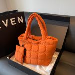 Wholesale Women Fashion Casual Solid Color Space Cotton Tote Bag - Image 9