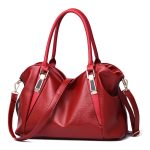 Wholesale Women Fashion Casual Solid Color Large Capacity Handbag - Image 9