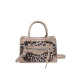 Wholesale Women Fashion Casual Simple Square Leopard Zipper Handbag - Image 8
